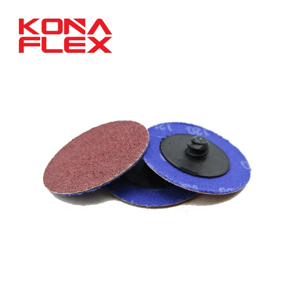 Konaflex-3 дюймов оксид алюминия быстрой смены наждачные круги roloc Зачистка поверхности диски