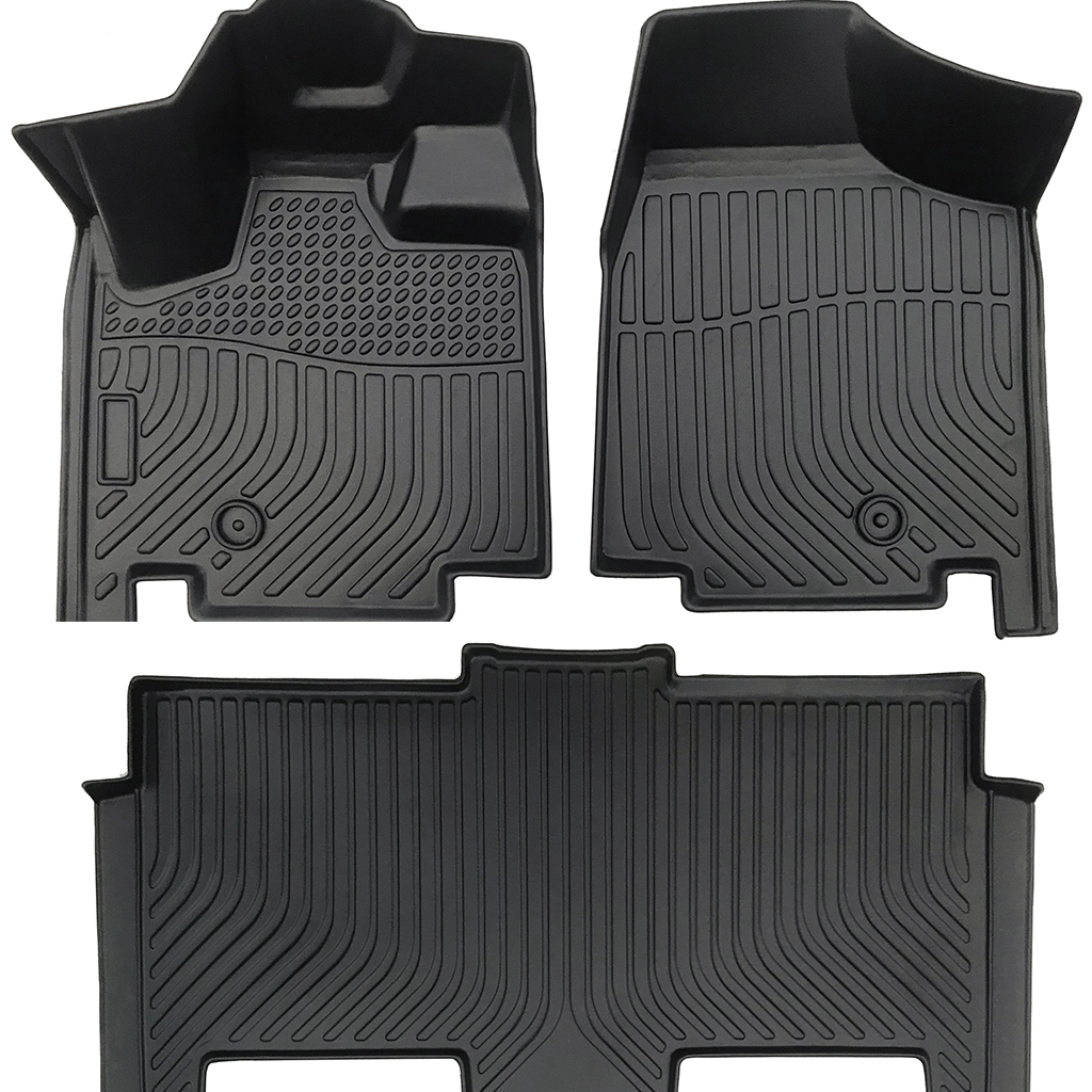 Linyi factory 3D TPE all weather car floor liners mats for Dodge Grand Caravan carpets