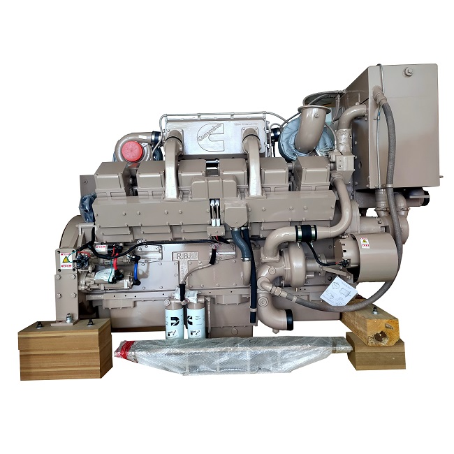 В наличии 800KW/1000KVA морской генератор с KTA38-DM двигателя