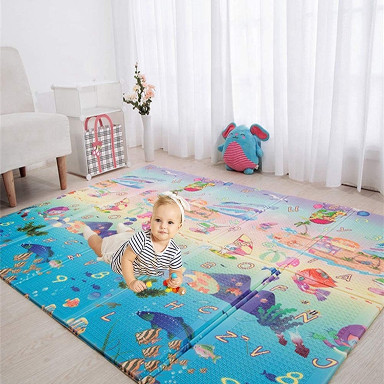 Водонепроницаемый коврик для детей tummy time, экологически чистый детский коврик, коврик для ползания