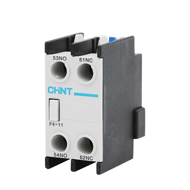 CHNT CHINT CJX2 серия AC Контактор вспомогательный контакт F4-11 1NO + 1NC