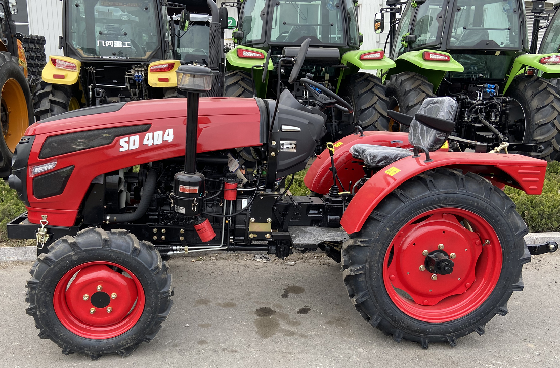 2022 китайский бренд 40HP 50HP 60HP мини-трактор на колесах 4WD трактор SD404 для продажи