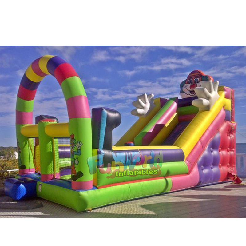 Giant inflatable bounce slide tobogan inflable precio inflatable stair slide toys