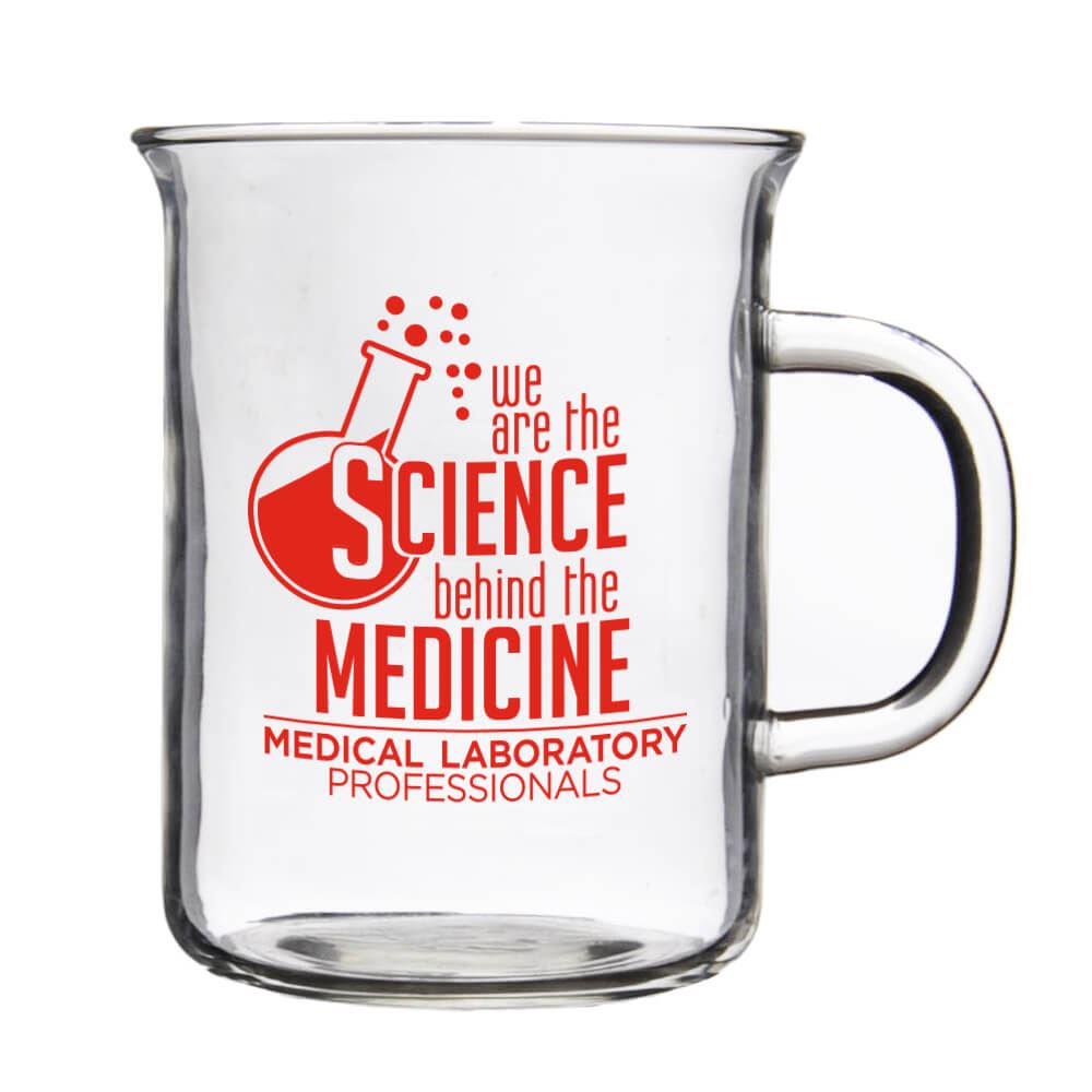 500ml Laboratory Glass Beaker Coffee Mug with Handle Manufacturer