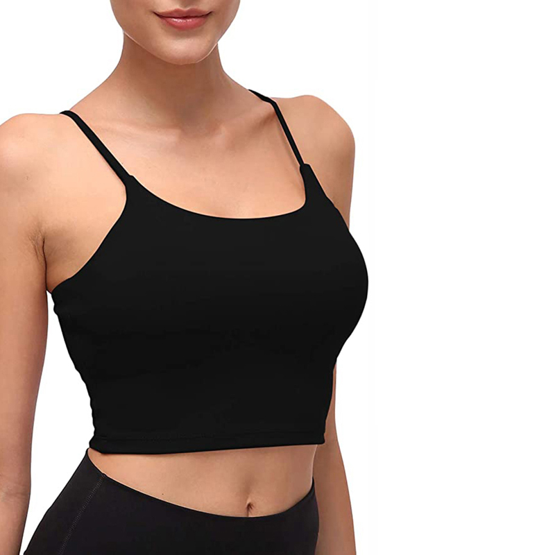 Camisola femenina Базовая майка на бретельках Модальные майки для молодых женщин u back