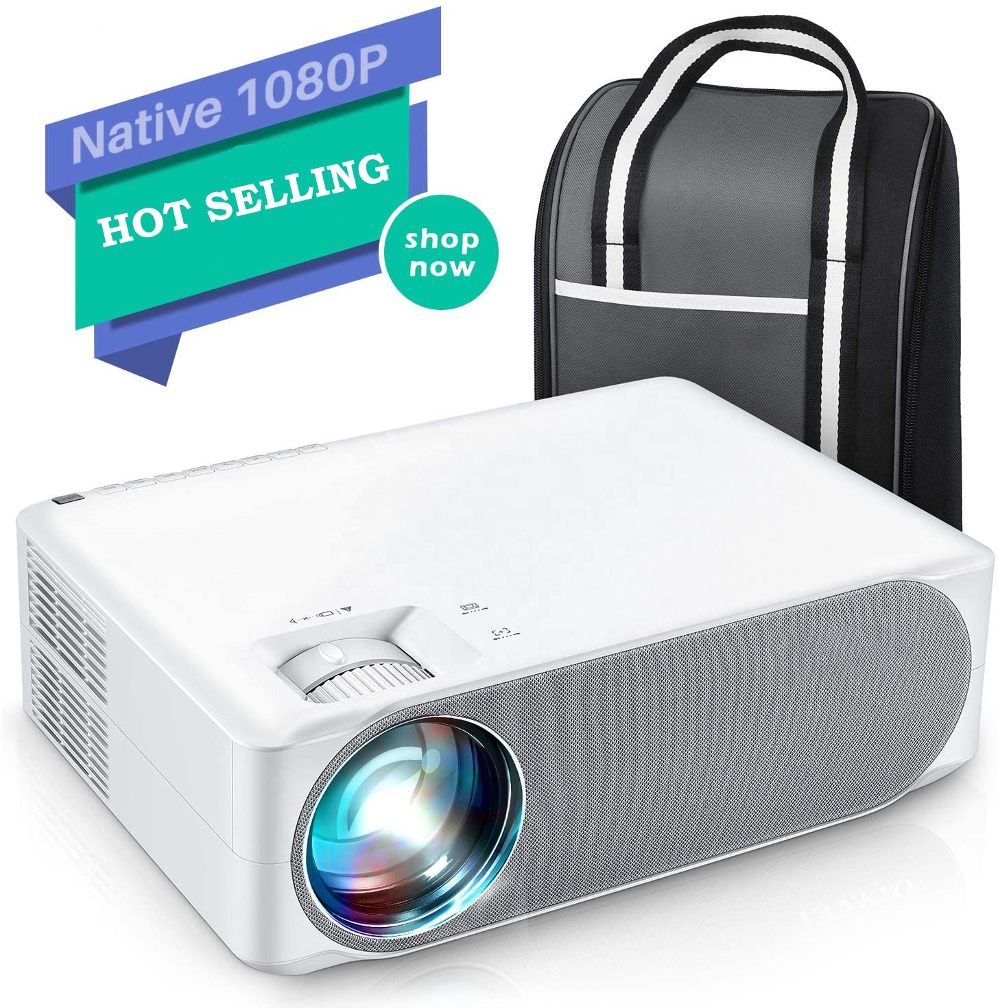 [Amazon USA Hot Top 1080P проектор] OEM ODM Заводская дешевая цена 1080p Full HD видео кино портативный проектор для домашнего кинотеатра