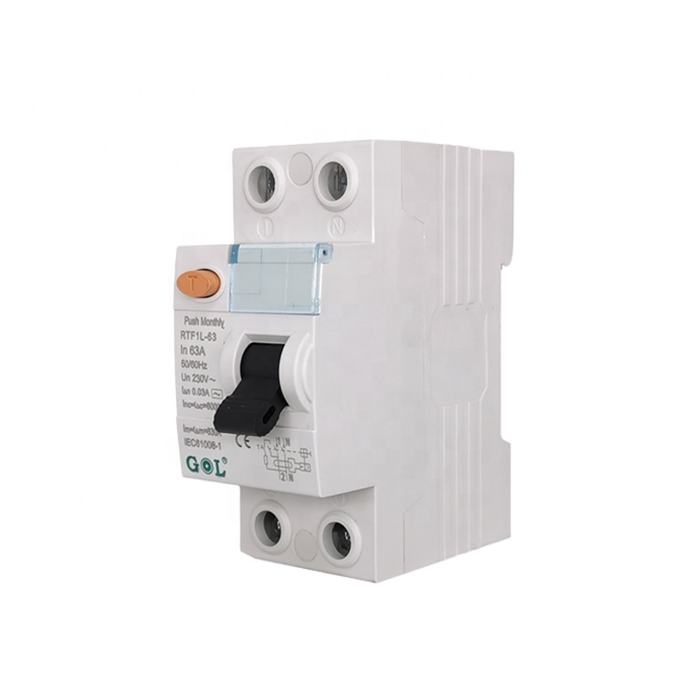Более безопасная защита от утечки, электромагнитный Тип RCCB/RCBO/ELCB/RCD