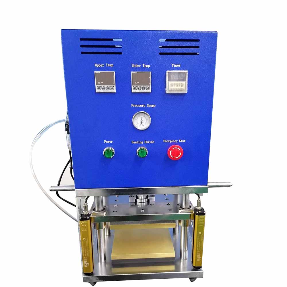 Lithium Battery Electrode Heat Rolling Roller Press Roll Calender Machine for Lab Research