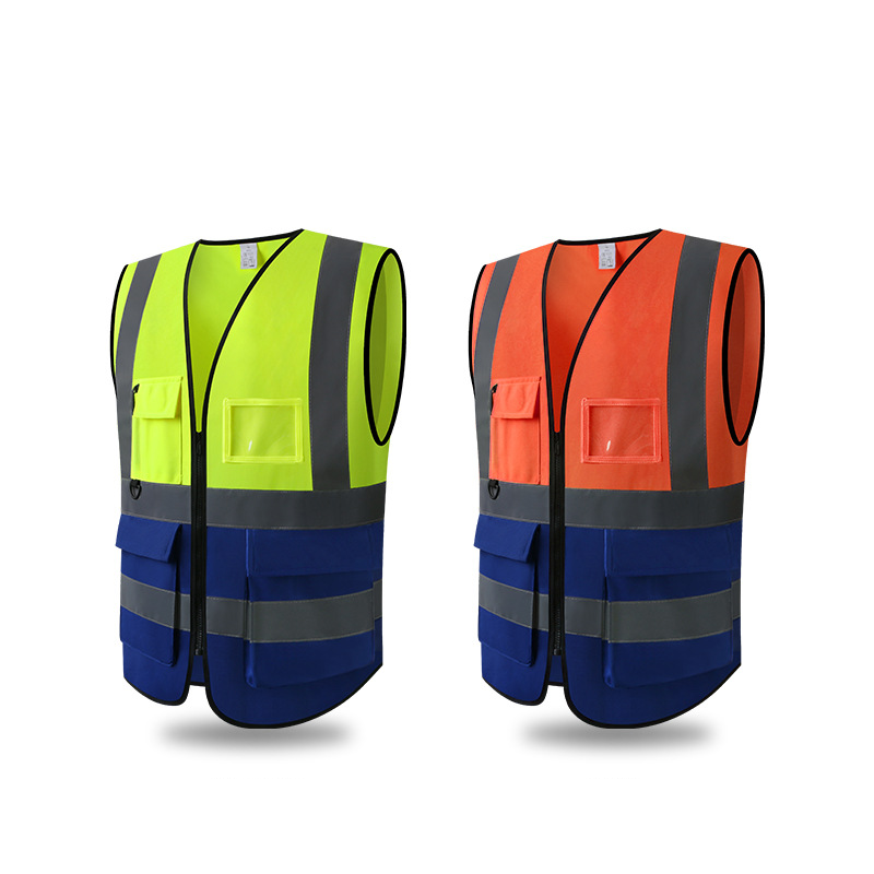 Hi Viz Reflective vest clothing night traffic Yellow Cheap Reflective Safety Reflector Jacket