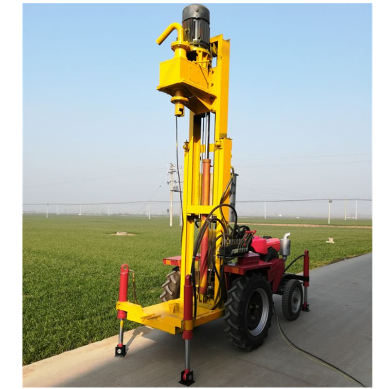 Установка для бурения водяных скважин на тракторе Drilling_rig_for_water Machine