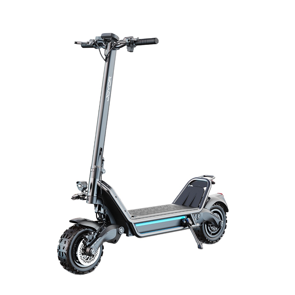 Электросамокат JOYOR последняя 11 дюймов NFC 72V35AH 3200W электрический скутер, способный преодолевать Броды для взрослых по бездорожью с боковой свет водонепроницаемый и съемный аккумулятор