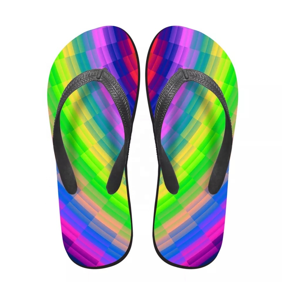 OEM ODM white black custom women slide sandal customize logo men flip flop slipper