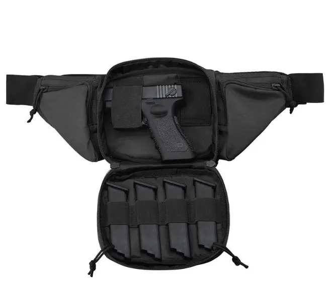 Outdoor Hiking Military Fanny Pack Waist Bag Tactical Gun Messenger Bags For Men