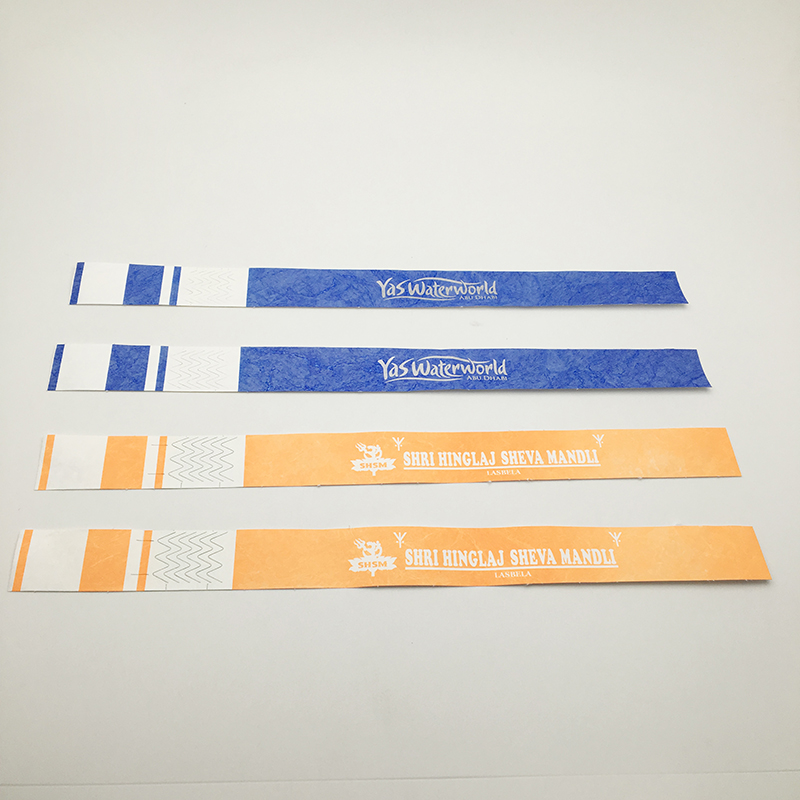Project Swimming Pool Gym Waterproof And Tearproof Tyvek Paper Wristband