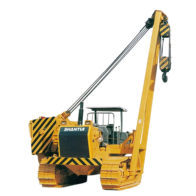 Трубопровод sideboom SHANTUI SP45YS для крупногабаритных трубопроводов 45 тонн, 169kw, масляное оборудование, гусеничный трубопровод