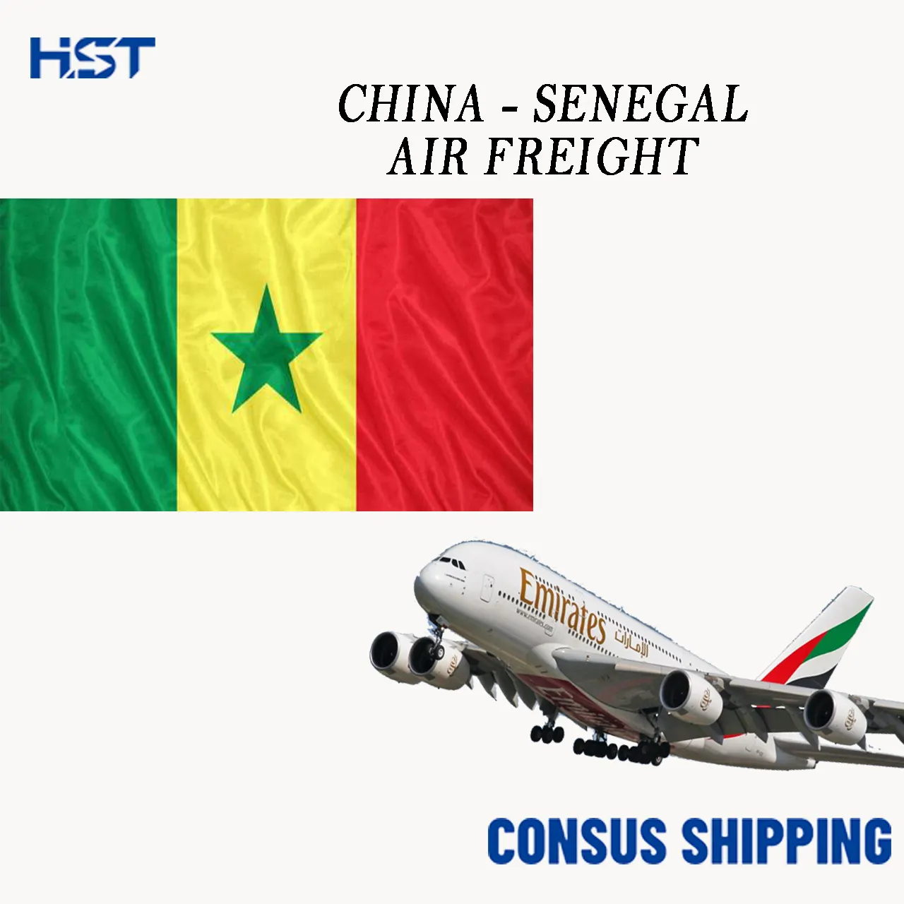 DDP Dakar  Air Shipping Freight Forwarder China To Senegal