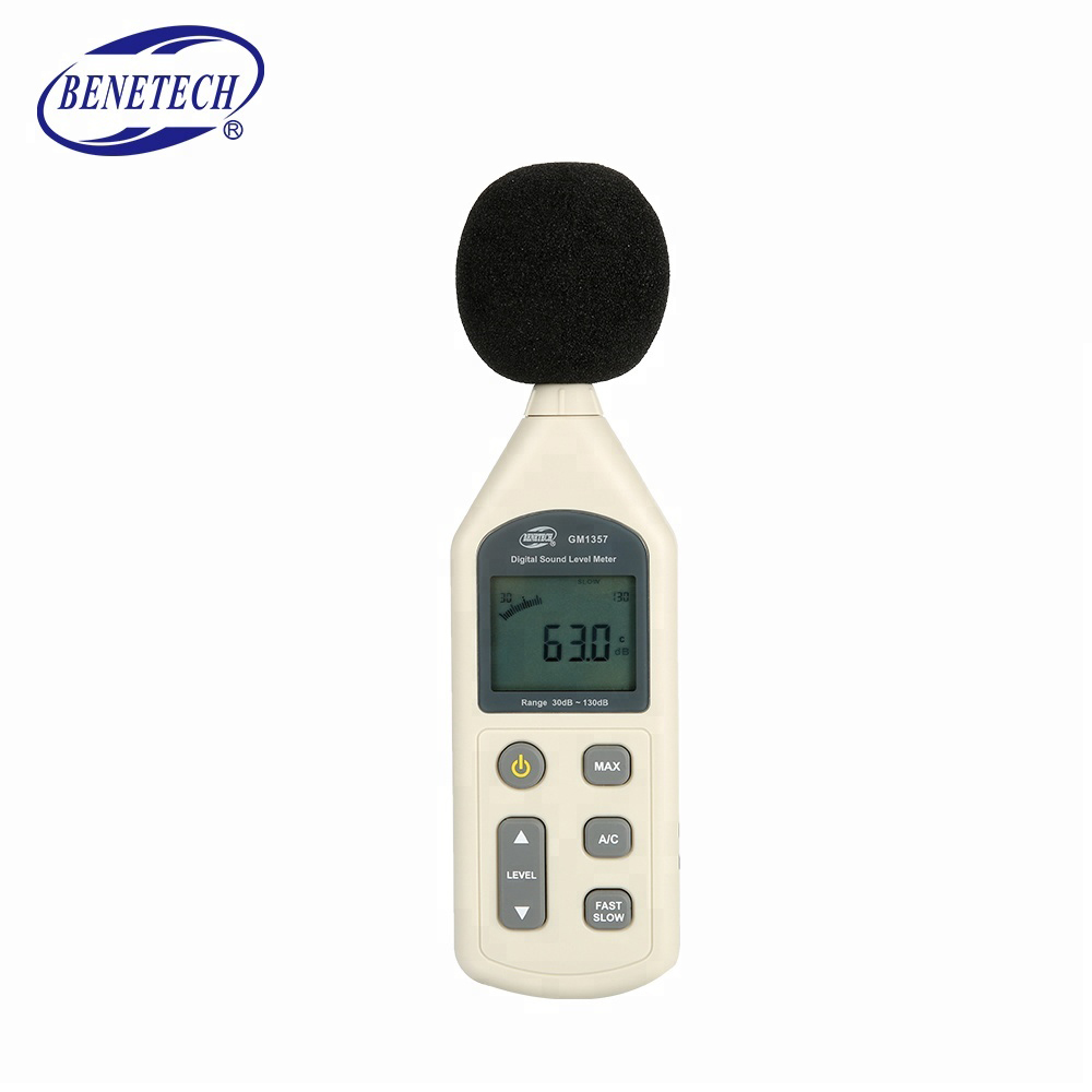 BENETECH GM1357 Профессиональный цифровой измеритель уровня звука дБ измеритель уровня шума анализатор