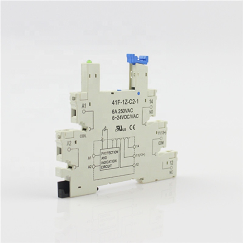 41F-1Z-C2 розетка белого/синего/зеленого цвета 6A/250VAC 6A/30VDC