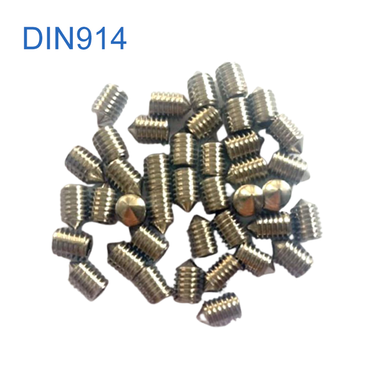 Винты С Шестигранным Отверстием M3 M4 M5 M6 M8 M10 Din913, черные, Din 913