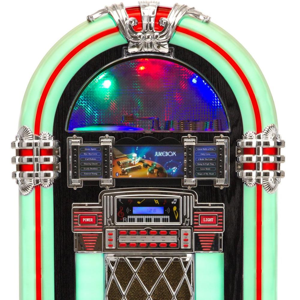 Хит продаж, полноразмерный Jukebox с CD-плеером, bluetooth, радио, AUX-входом и функцией линейного выхода