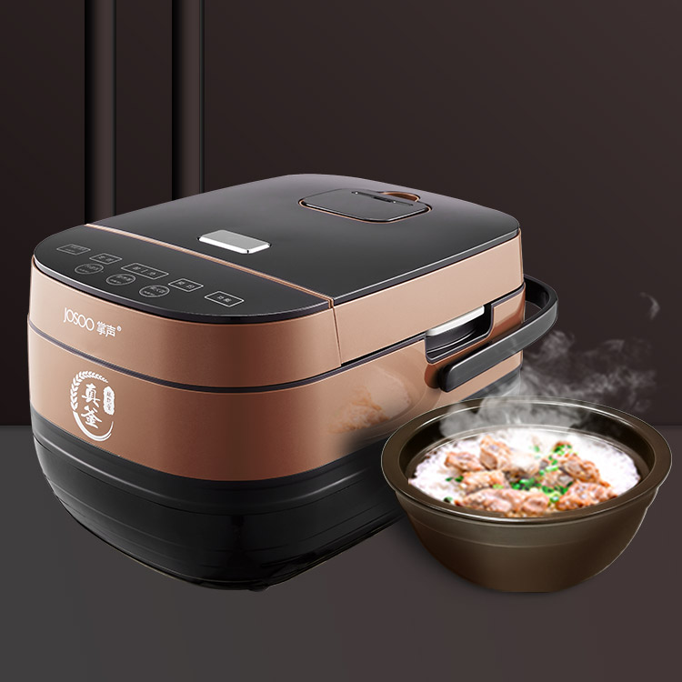 Кухонная электрическая быстрого приготовления фиолетовая глина ricecooker горшок керамическая умная скоростная рисоварка