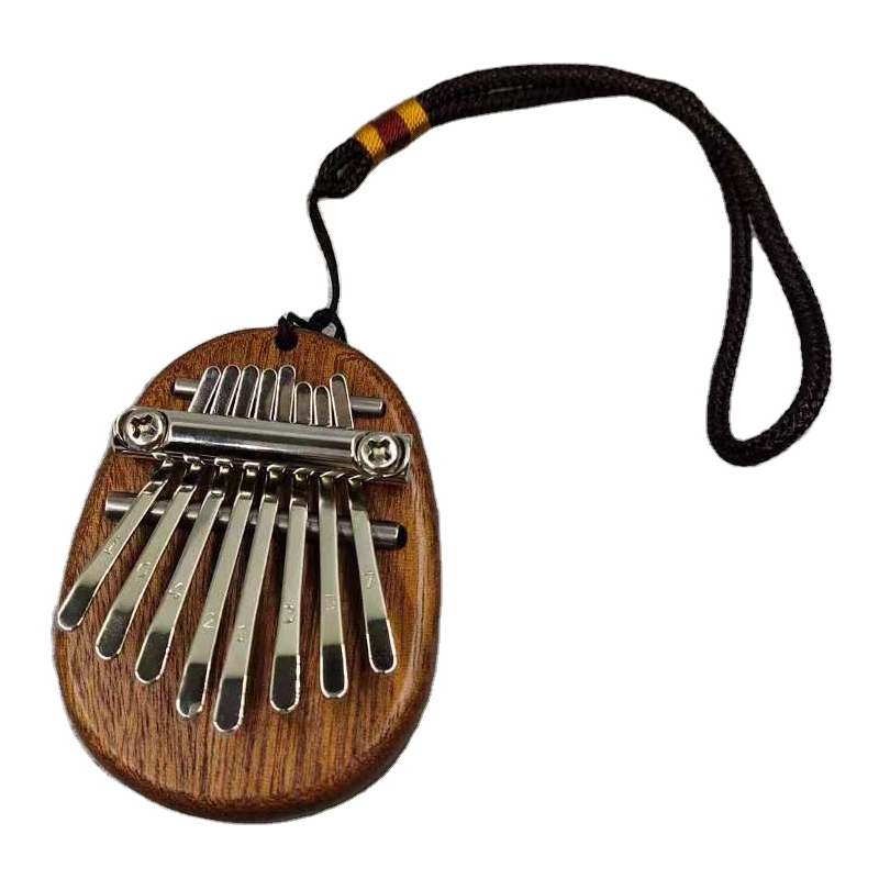 Недорогое пианино kalimba с 8 клавишами, музыкальный инструмент kalimba, корпус из твердого красного дерева, мини-пианино Kalimba, лидер продаж на Amazon