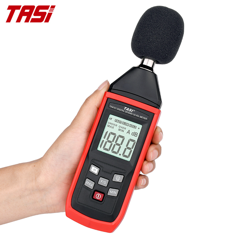 Цифровой шумомер TASI TA8151, измеритель уровня звука 30-130 дБ