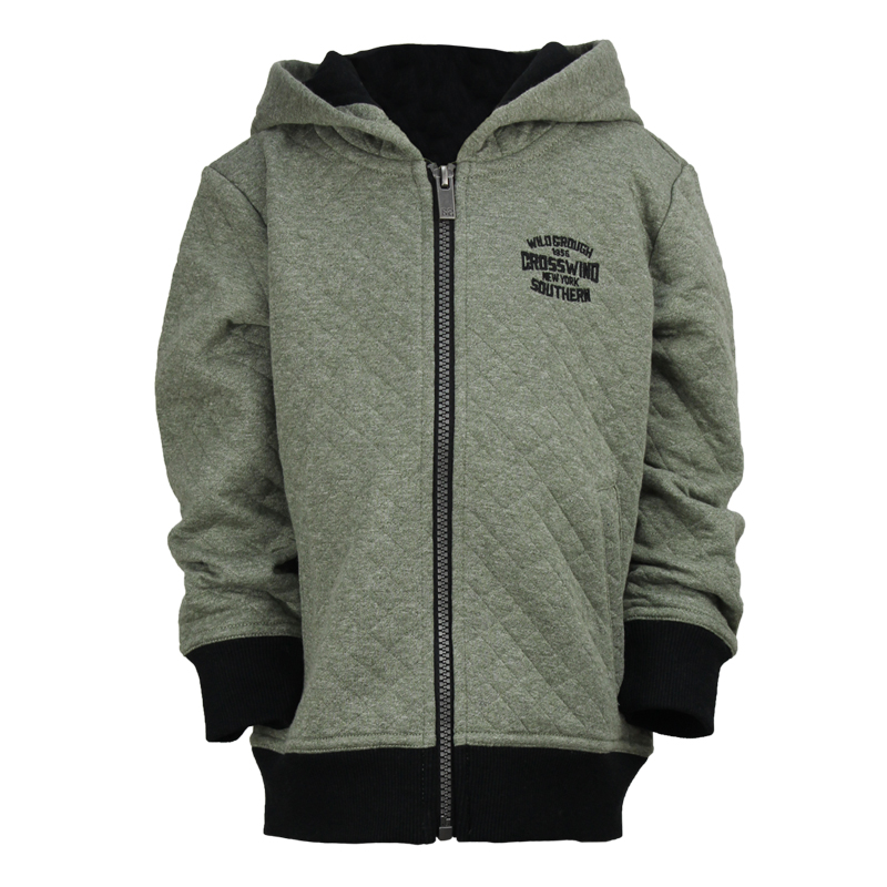 knitted jersey fleece Children youth Autumn, Winter Hooded Full Zipper Sweatshirt with hoodie