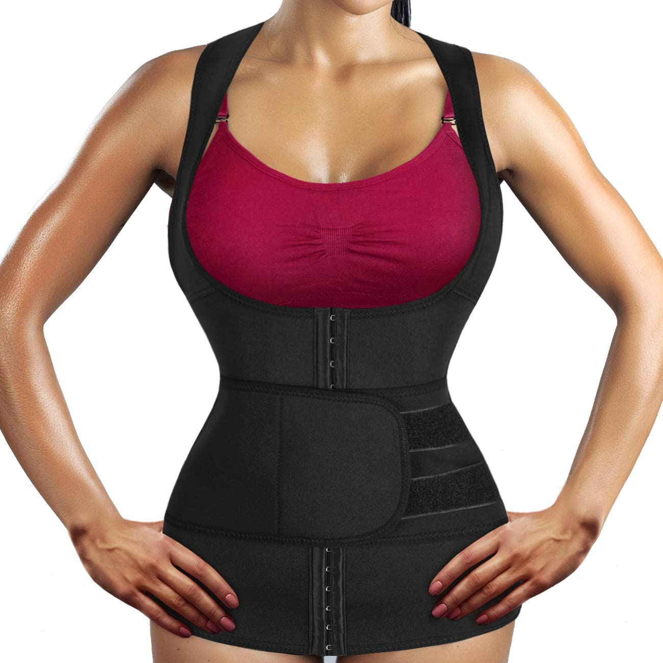 Amazon Top Sale Factory Supply Multi-Functional Corset Mid Length Body Shaper