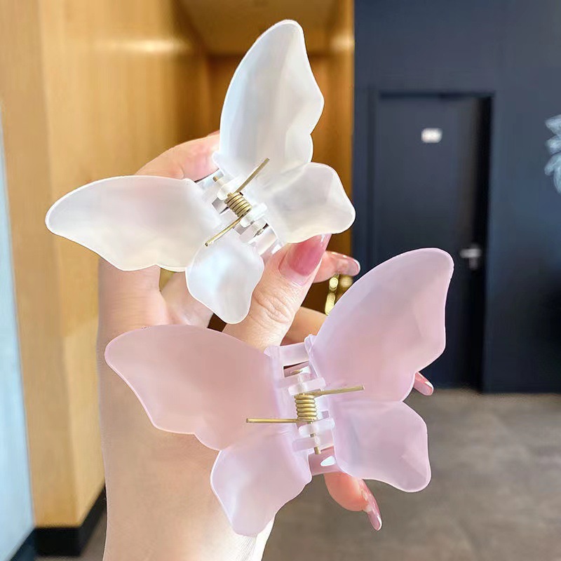 Оптовая продажа, зажим в виде бабочки Super Fairy, маленькая задняя ложка, зажим в виде акулы, новый летний зажим