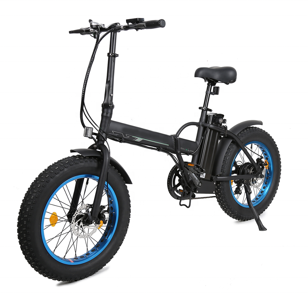 Горячая Распродажа 20 дюймов складываемый электровелосипед fat tire Электрический велосипед леди с CE