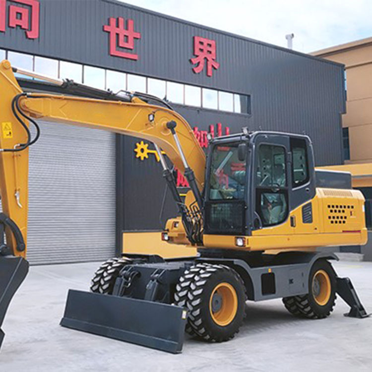 Professional Manufacture Hydraulic Digger Bucket Bagger Wheeled Wheel Excavator 21t 4 Wheel Engineering Construction Machinery