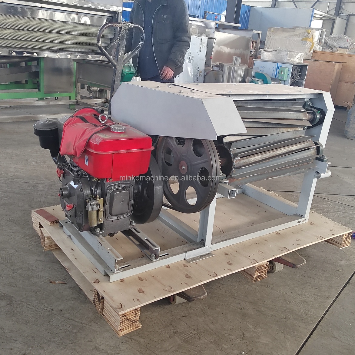 hemp fiber machine hemp processing equipment automatic hemp decorticator machine
