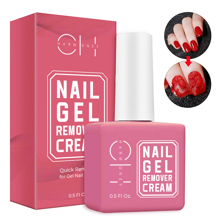 Professional Vegan UV Gel Nail Polish Removal Tool Bottle Nail Gel Remover Cream