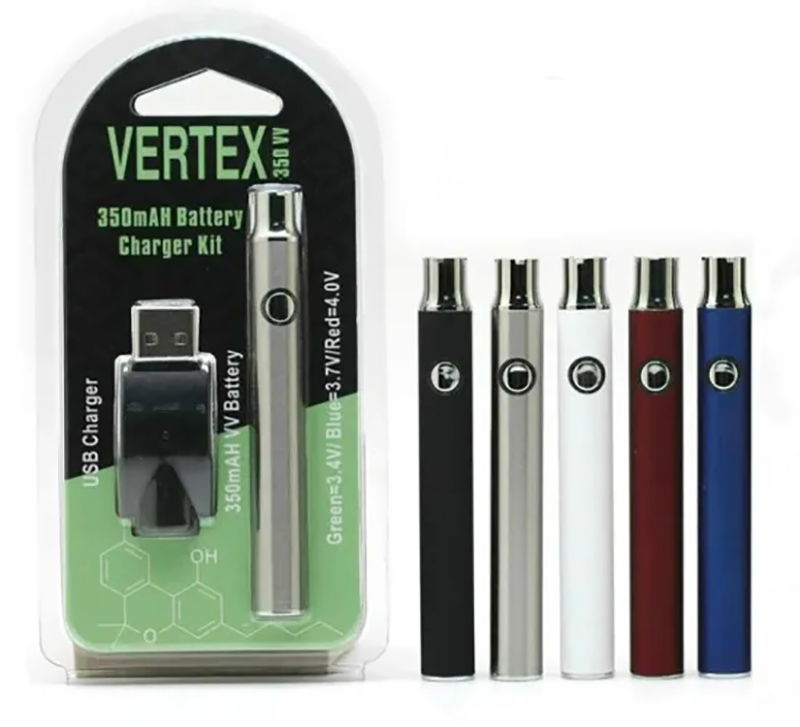 350 мАч 650 мАч 900 мАч Vertex переменное напряжение 510 Cbd Vape аккумуляторная батарея для предварительного нагрева 350 мАч с кнопкой светодиодной подсветки батарея Cbd