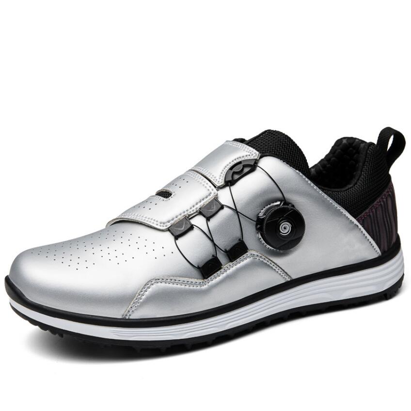 New golf shoes men's outdoor leisure sports shoes anti slip wear-resistant nail breaking shoes