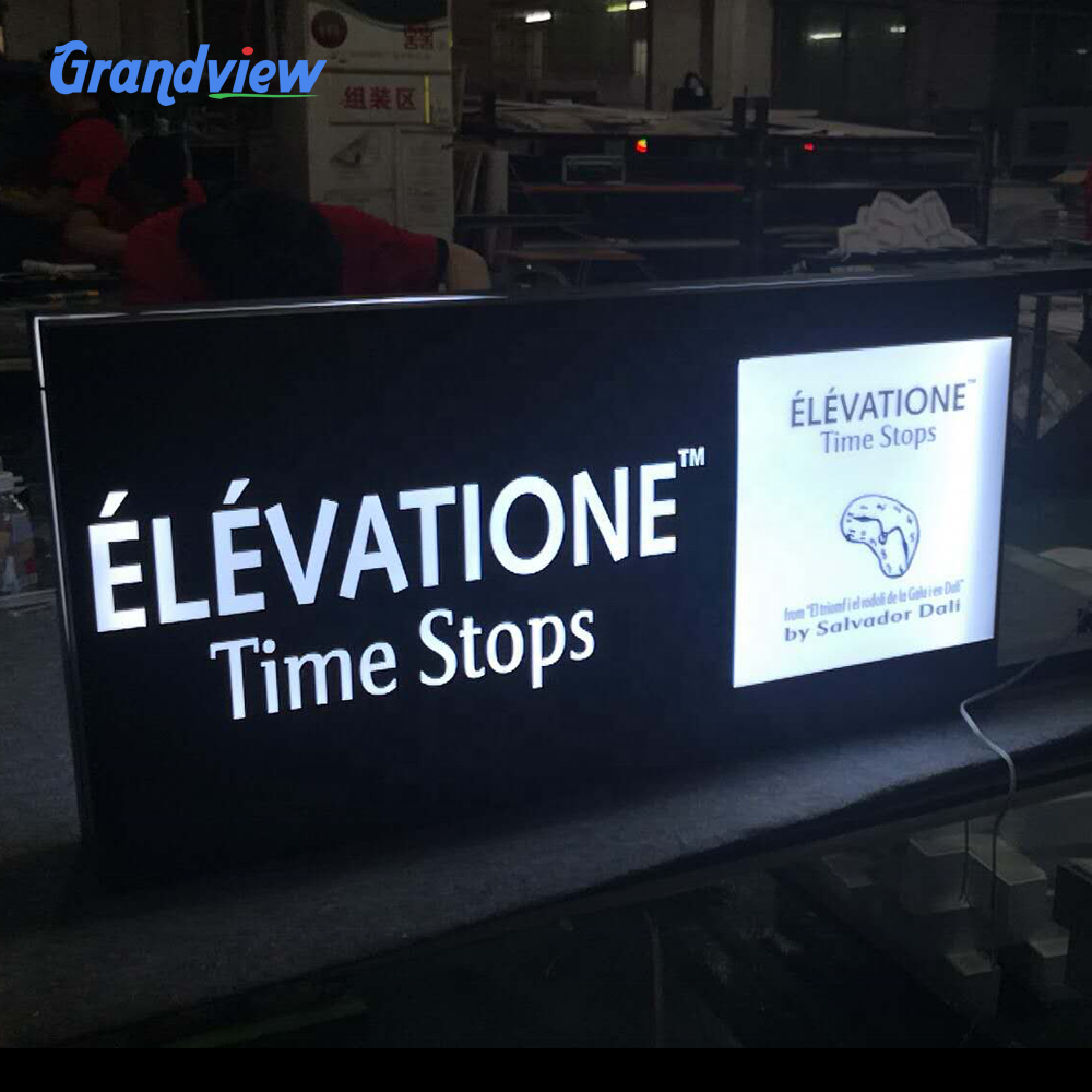 restaurant customized outdoor advertising led project sign board