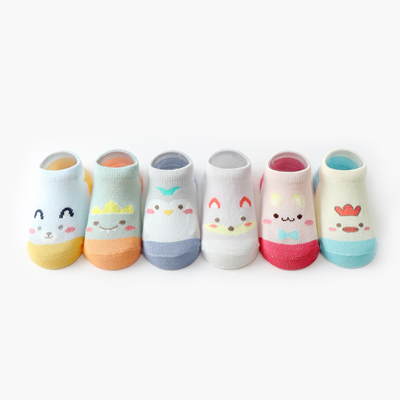 Spring Autumn New Cotton Fashion Cute Unisex Baby Socks