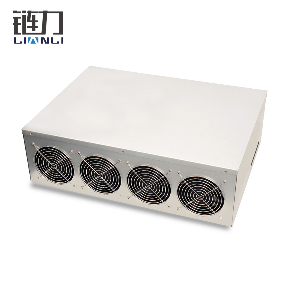 ETH горнодобывающая промышленность чехол для 8 GPU PX 1008-10 материнская плата блока питания 2500 Вт ETH BTC горного чехол