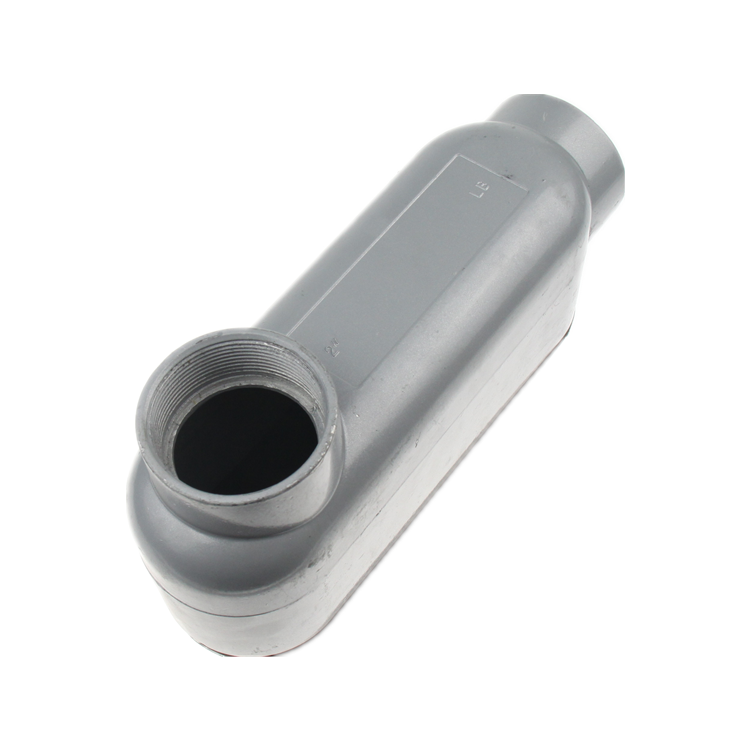 Customized Manufacturer Explosion-proof Threaded and EMT Set Screw (1/2) / (3/4) Type Conduit Body LB Type