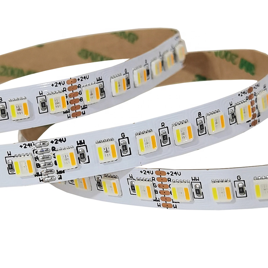 Светодиодная лента 5 в 1 96, cri 90 97 24 в 5050 96 светодиодов rbgw rgbcct rgbw rgbww rgb cct