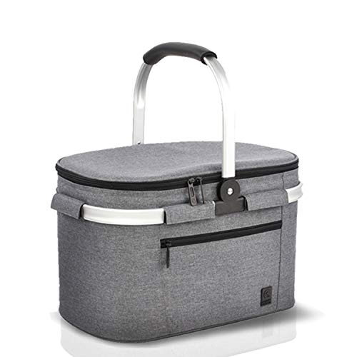 Portable Collapsible Foldable Ice Cooler Picnic Basket Insulated Cooler Bag