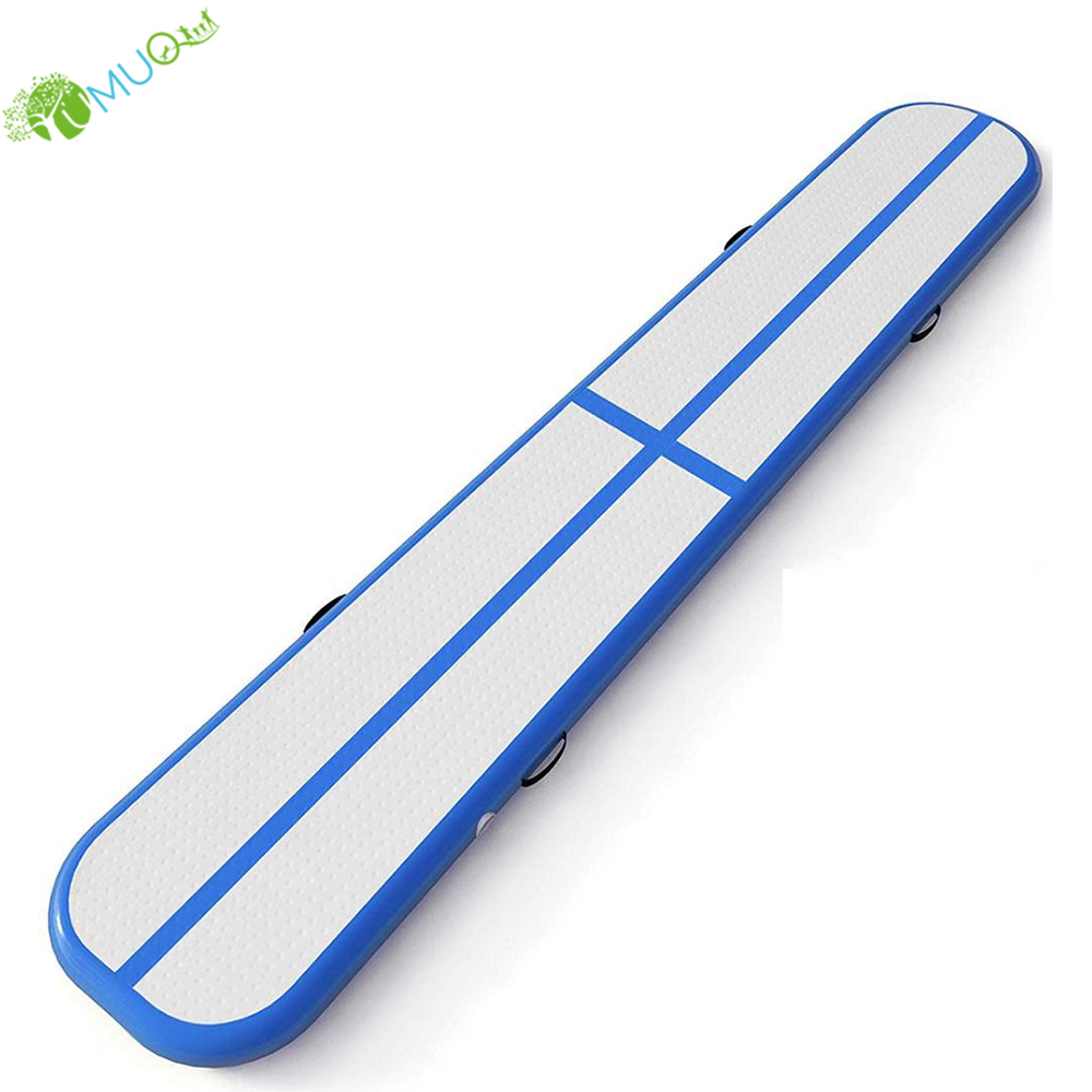 YumuQ 3 м x 40 см x 20 см надувной воздушный балансировочный луч, тренажерный зал/гимнастика воздушный Акробатический Тренировочный Коврик для фитнеса