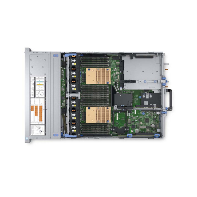 high performance server new dell poweredge r740 rack server