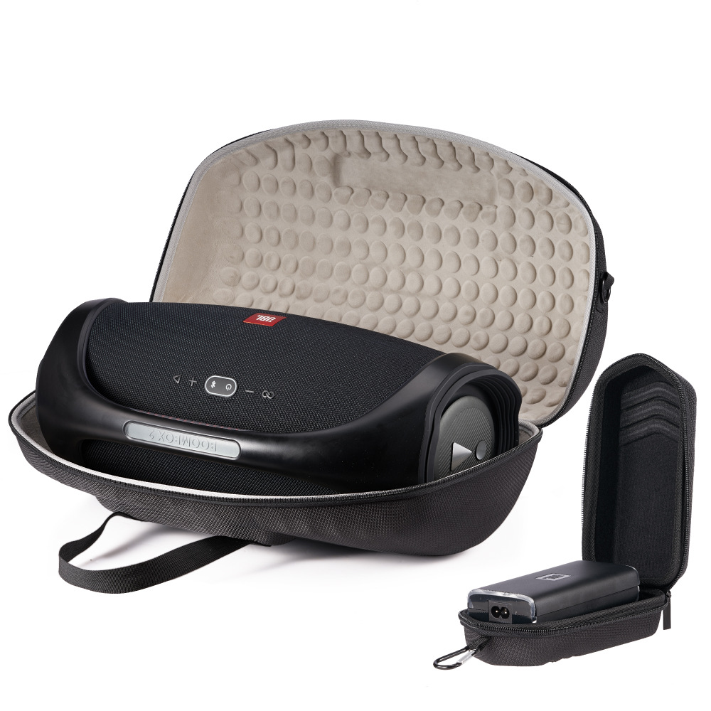 Жесткий чехол для путешествий для JBL Boombox 2 и JBL Boombox водонепроницаемый достаточно прочный Чехол для динамика (черный)