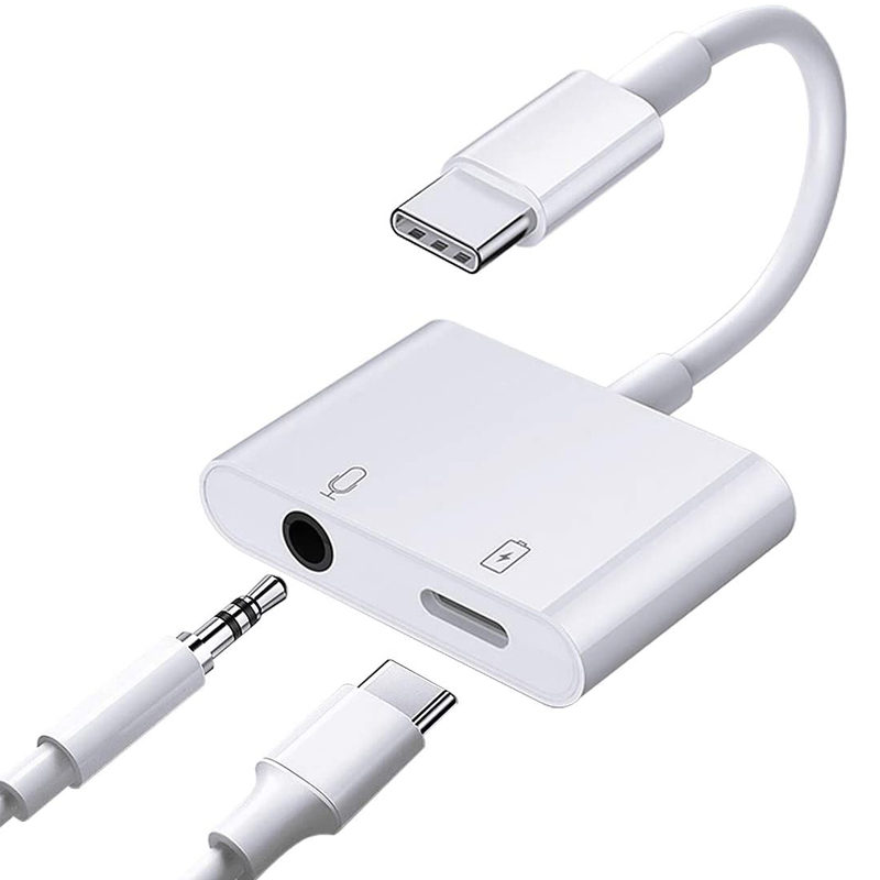 Audio Digital Aux Adapter Usb Type C To 3.5mm Aux Headphone Jack Adapter Audio Adapter Type C Charge Audio