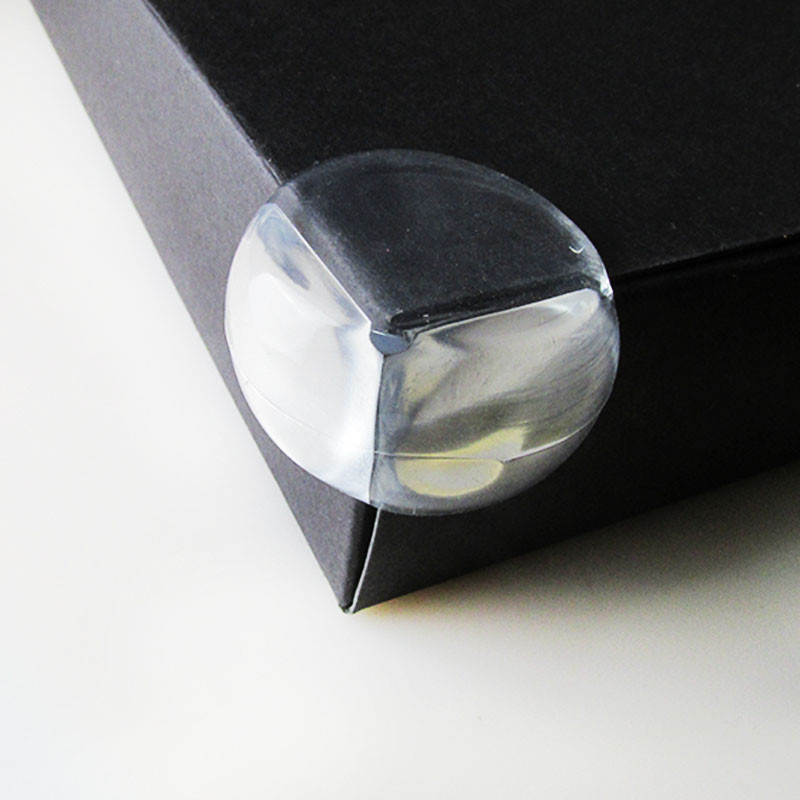 Factory Supply Amazon Hot Sale Baby Protection Round PVC Transparent Table Corner Anti-Collision Angle Table Corner Edge Protect