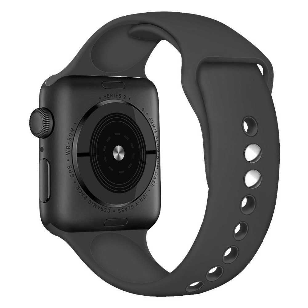Ремешок силиконовый для Apple Watch 38 мм 40 мм 42 мм и 44 мм Iwatch Series 5/4/3/2/1