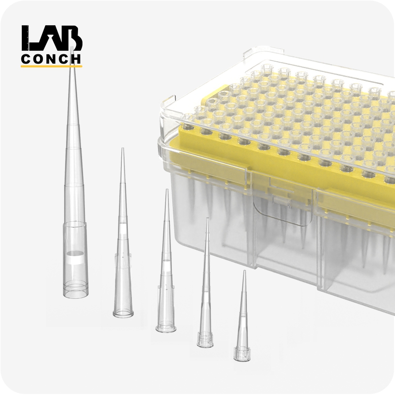 Labconch стерильные одноразовые насадки для лабораторной пипетки с фильтром от производителя
