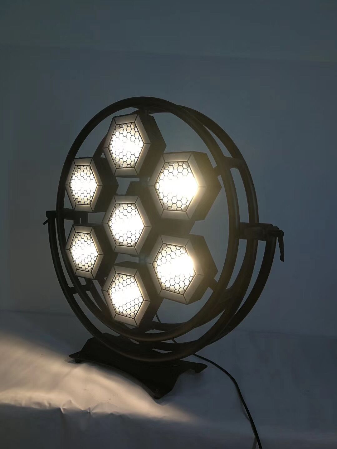 Retro lamp Background dj light events